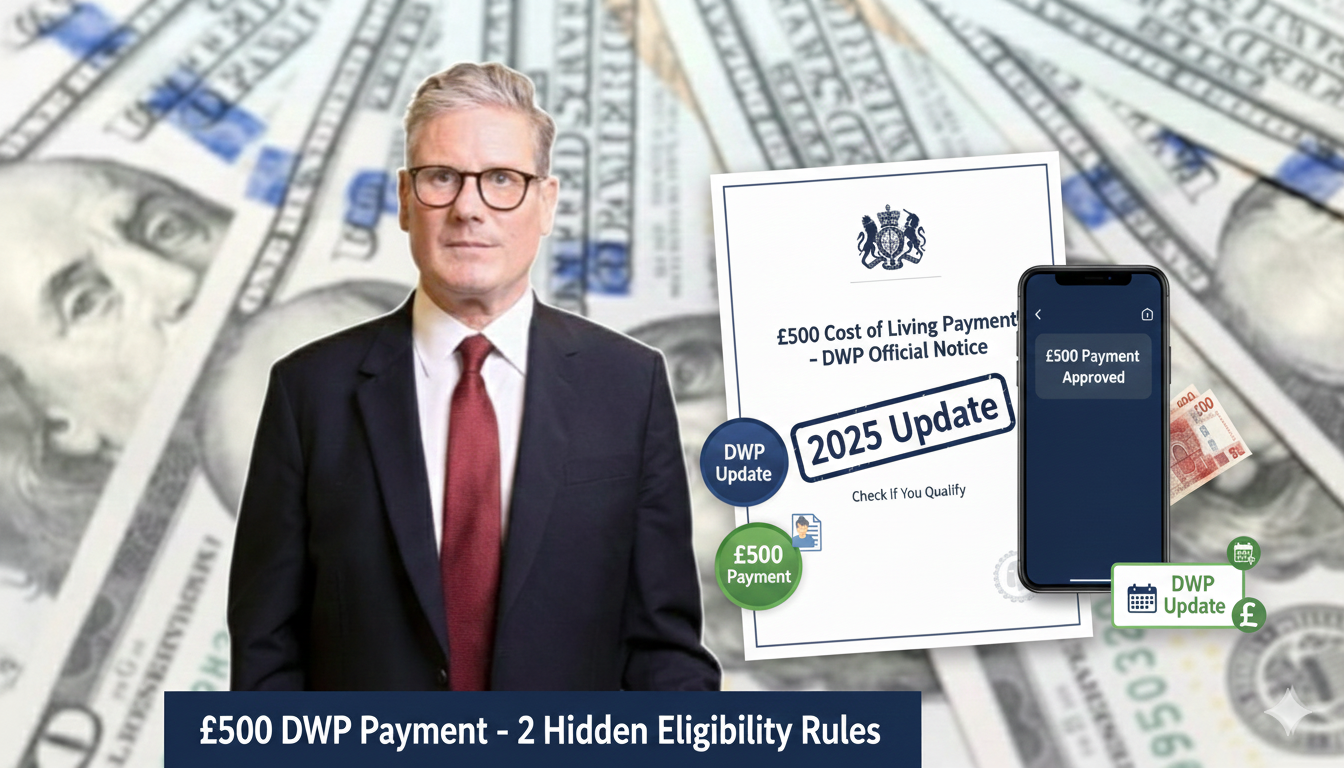 £500 DWP Cost of Living Payment 2025