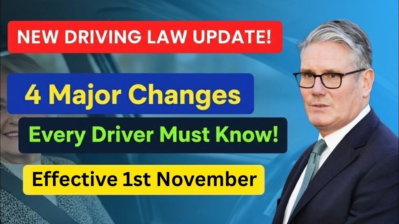 4 Major Driving Law Changes Coming This November 2025